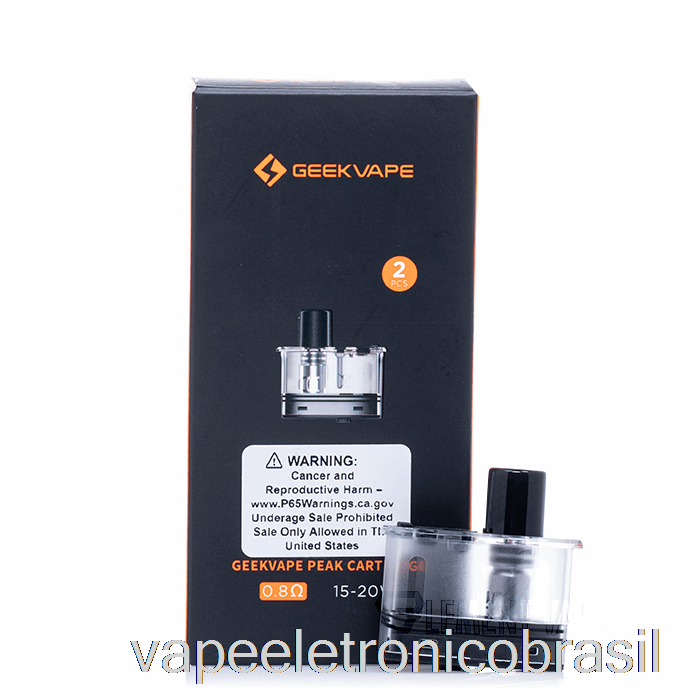 Vape Eletrônico Geek Vagens De Substituição De Pico De Vape Pods De Pico De 0,4 Ohm